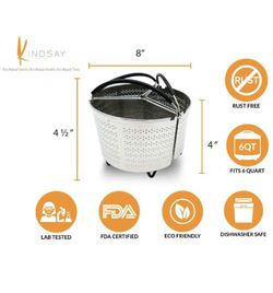 Basket Set Compatible with Instant Pot 6 Qt (NEW)$34 Thumbnail