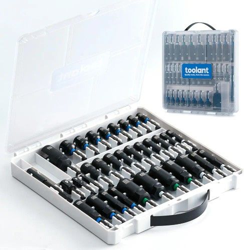 Nut Driver Drill Bit Set, Toolant Impact Magnetic Nut Driver Set, 34pcs