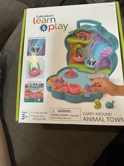 Lakeshore Learning Carry Around Animal Town