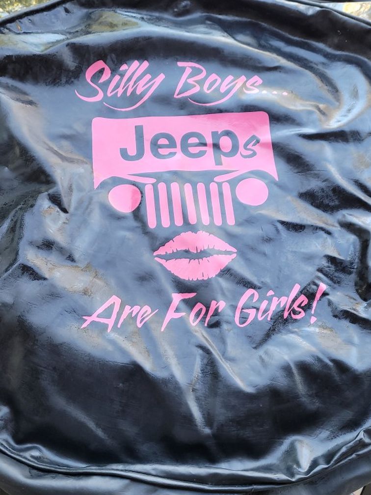 Jeep Wrangler Spare Tire Cover For Girls