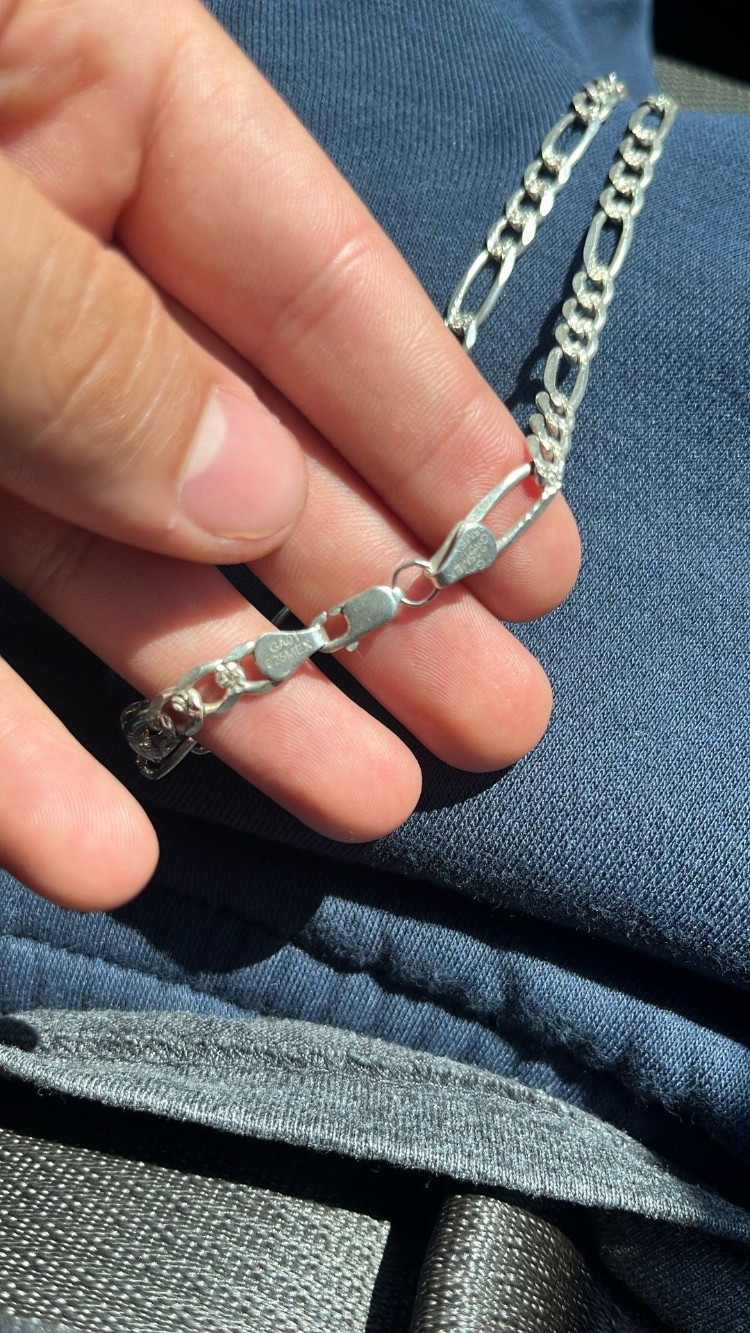 925 Real Silver Chain