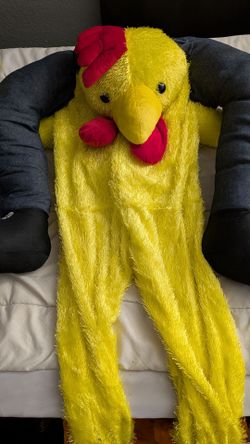 🐔 Hilarious "Chicken Fighter" Adult Ride-On Costume – Unisex (Fits Up to 34" Waist)