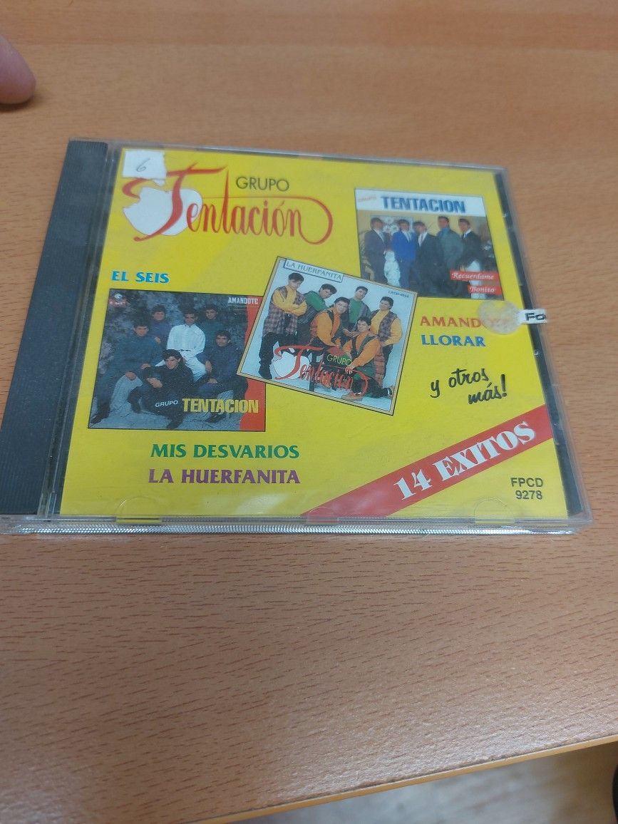 Grupo Tentacion.14 Éxitos CD