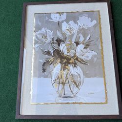 Flower Vase Pattern Wall Sticker, 3 C Flower & Plant Pattern Wall Decal, Wall Art Decorative Sticke