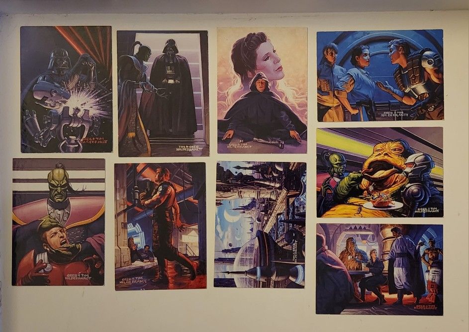 Star Wars Shadows Of The Empire Card Bundle 9 Cards Included