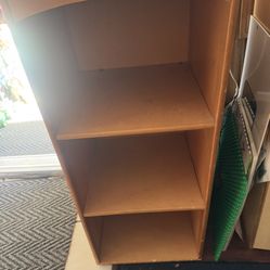 Cute Corner Wooden Shelf 