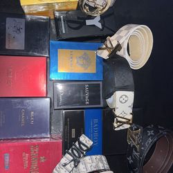 Perfumes and belt