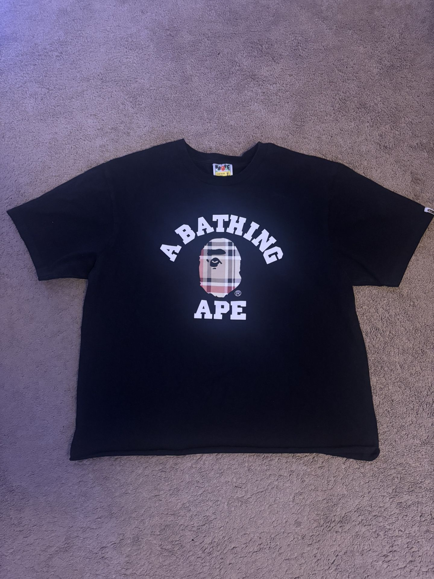 Bape Check T Shirt