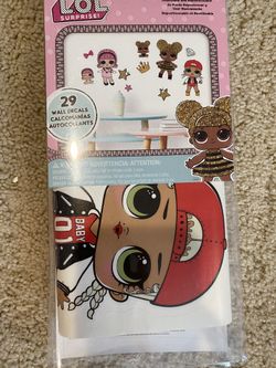 Lol surprise wall decal