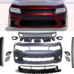 Fits 15-23 Dodge Charger Scat Pack SRT 392 Hellcat Front Bumper Cover