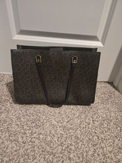 Calvin Klein Monogram Tote Bag
