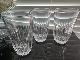 Princess House Highlight Glasses 3pcs