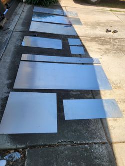 Aluminum metal sheets