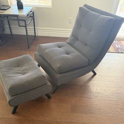 Chair And Ottoman 