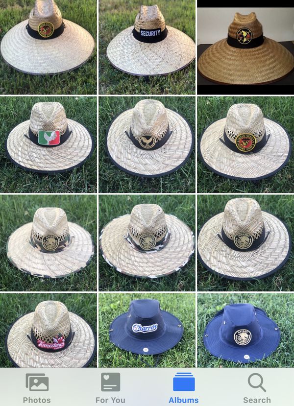 Mexican straw hats 20.00 each many teams available for Sale in Rancho ...