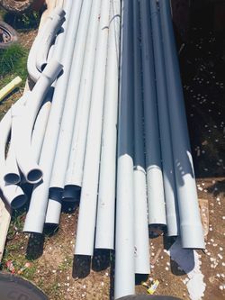 2" x 10' Sch80 Electrical PVC Conduit  + Elbows