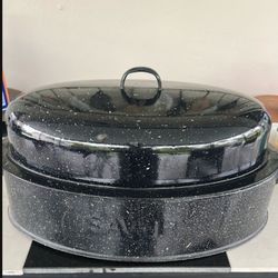 TURKEY ROASTING PAN.     VINTAGE. 