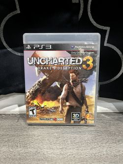 PS3 Uncharted 3 Drake’s Deception 