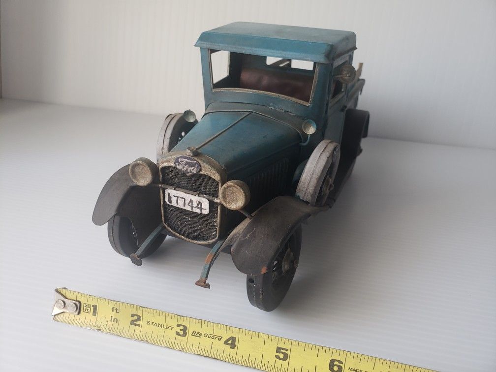 Vintage Ford Sheet Metal Toy Car