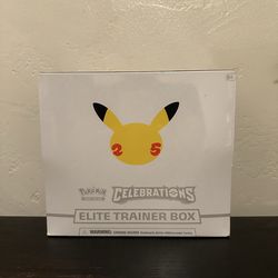 Pokemon Celebrations Elite Trainer Box