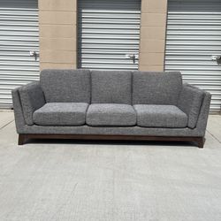 *Free Delivery* Gray Article Modern Couch Sofa 3 Seater 