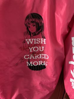 Valeza Hot Pink Windbreaker Anime