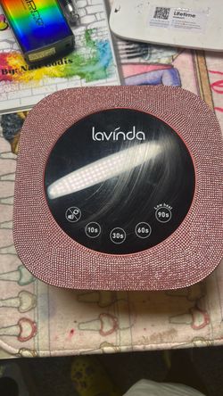 Like new Lavinda nail lamp
