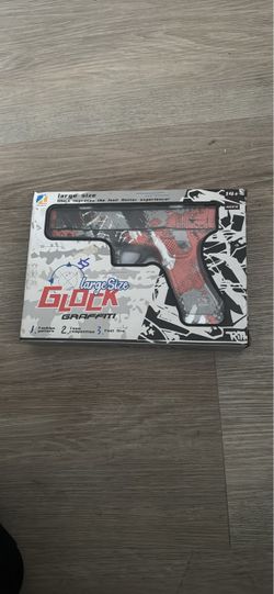 Large Size Glock Graffiti Toy Gun