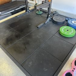 Rogue Olympic Weightlifting Platform – Heavy Duty Rubber (Home Gym)