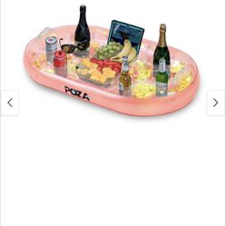 Rose Gold Floating Inflatable Cooler