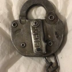 B & O Railroad Lock Antique