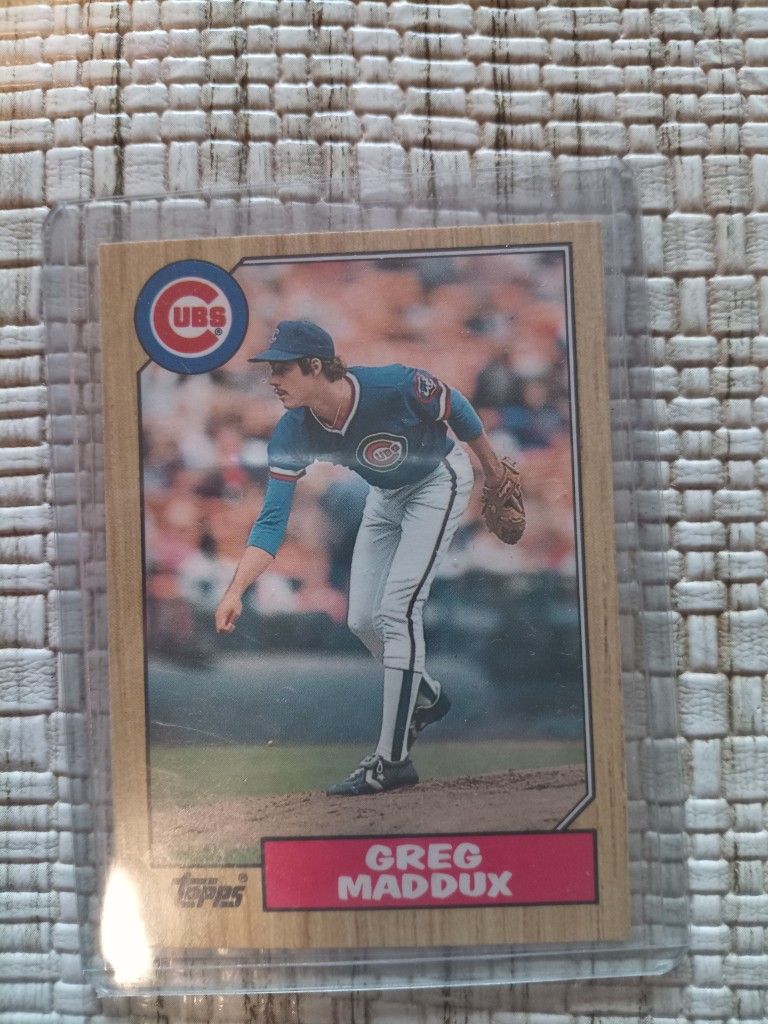Greg Maddux Topps 1987 (707)