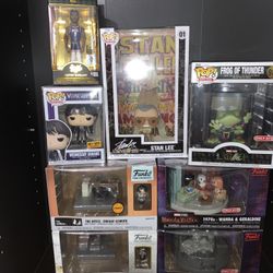 Funko Pops lot of 8