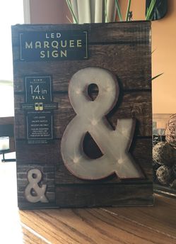 BRAND NEW MARQUEE SIGN
