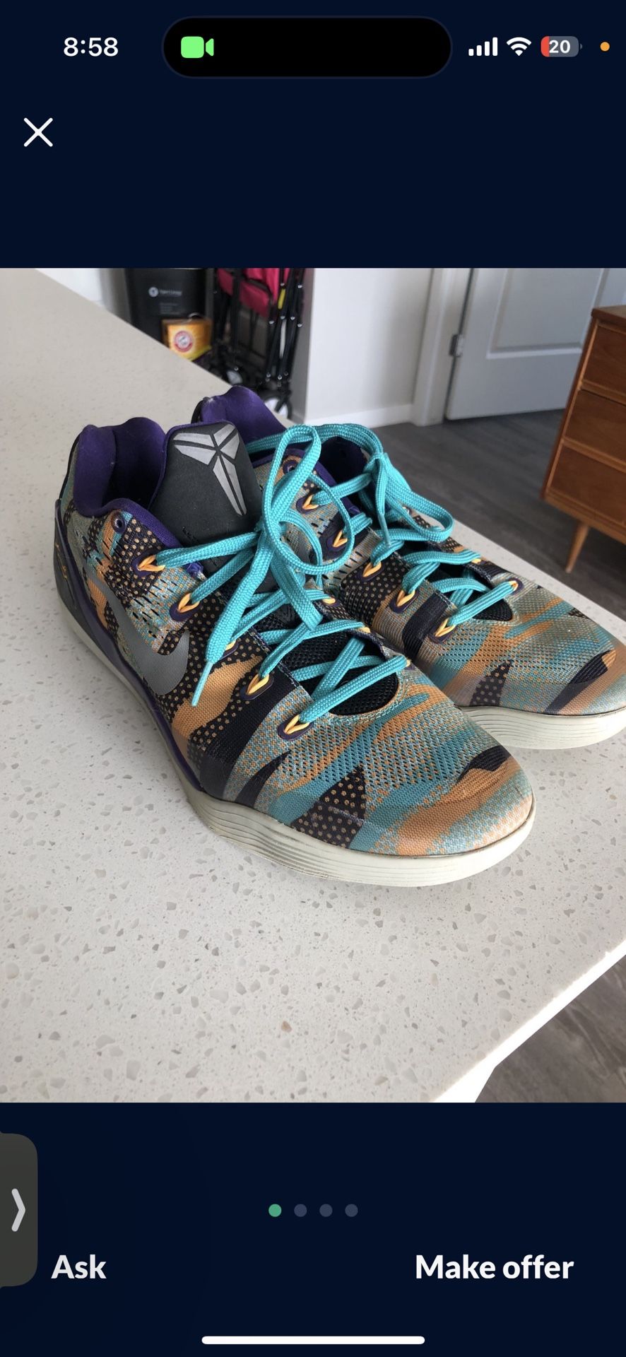 Kobe 9 Size 12