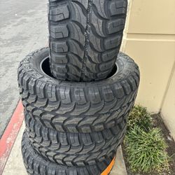 4x 33x1250-17 MT $650