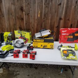 Milwaukee Dewalt Ryobi