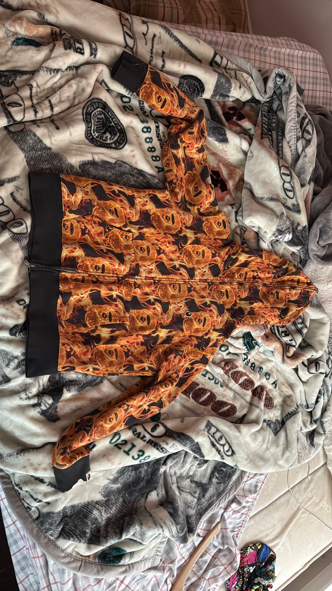 Bape Fire Hoodie