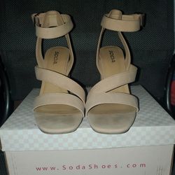 Soda Heels Tan Available 