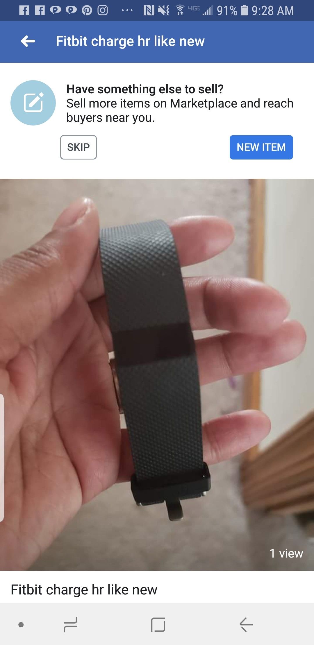 Fitbit charge hr