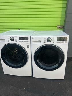 Washer and dryer lg