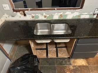 Granite/sink combo