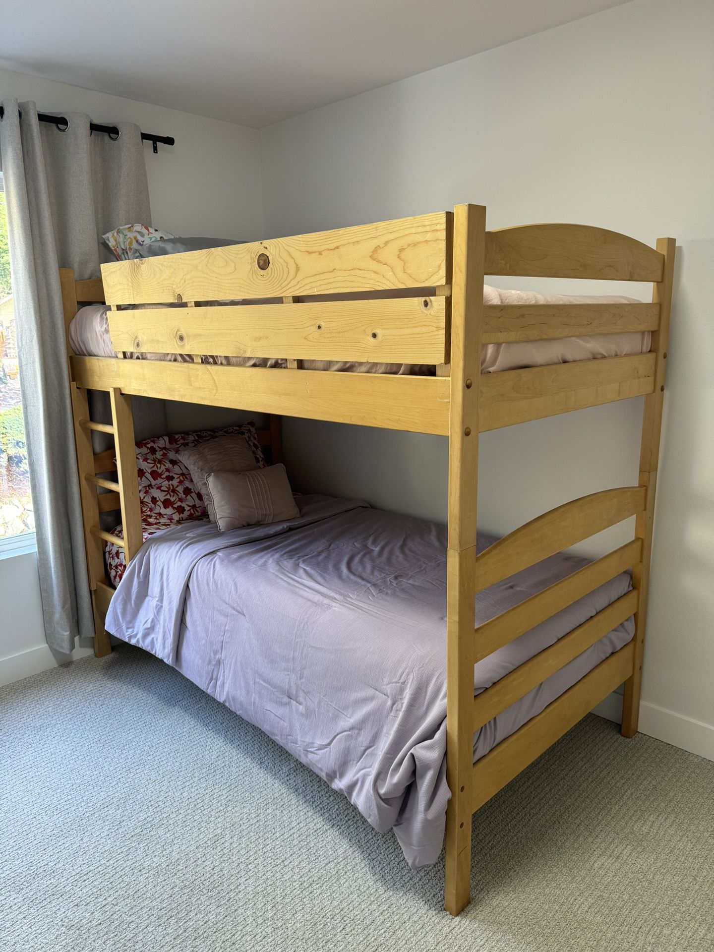 Solid Wood Kids Bedroom Furniture - Bunk Beds, Dresser, Desk