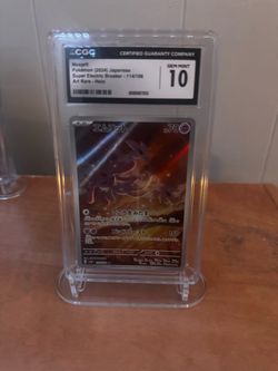 Pokémon Mesprit Japanese CGC 10 Gem Mint Graded Card