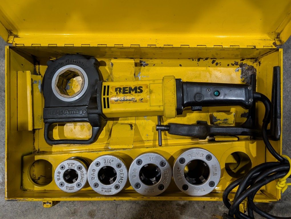 Rems Amigo 1/2"-1-1/4" Pipe Threader