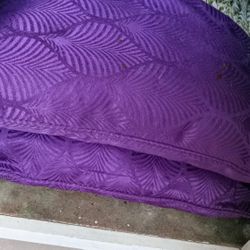 Dark Purple Throw Pillows