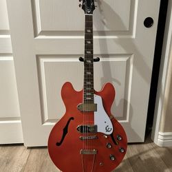 Epiphone Casino - rare CME version in burnt orange