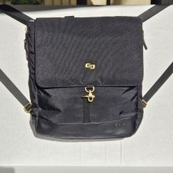 SOLO NEW YORK BLACK TOTE BACKPACK