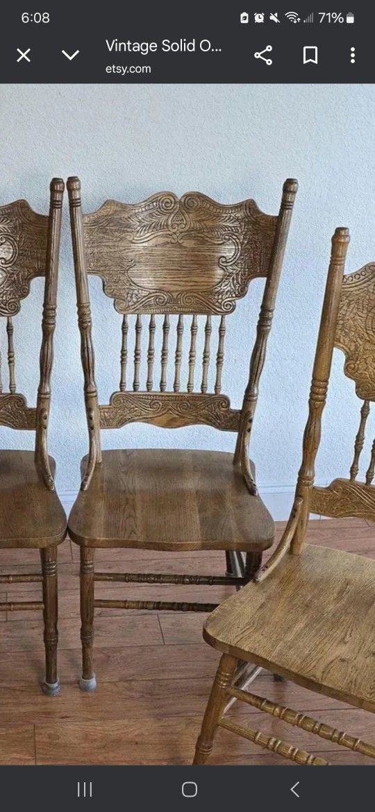 Wooden Chairs For Diming Room