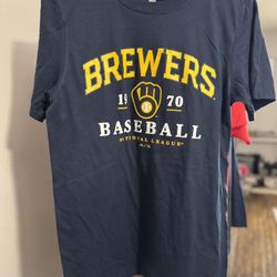 MLB Milwaukee Brewers T-Shirt Adult S